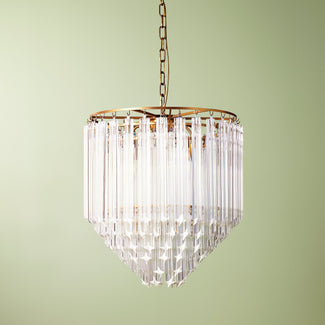 Francesco chandelier in clear glass
