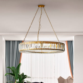Saturn chandelier