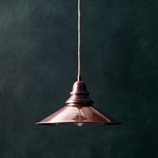 Bugatti pendant in aged copper