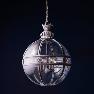 Larger Buster in aged verdigris