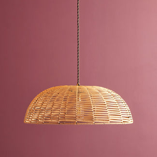 Scatter pendant in cane