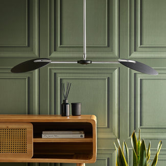 Sione pendant light in black