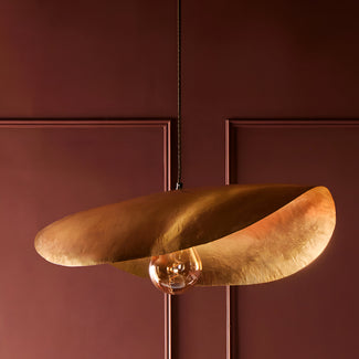 Zoltan pendant in brass