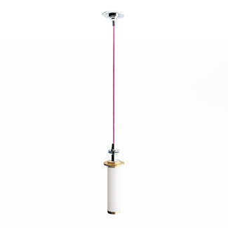 Mini elbow rechargeable pendant kit in chrome