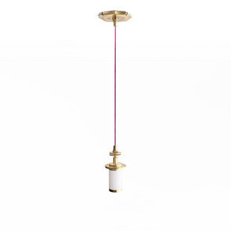 Insignia rechargeable pendant kit in antique brass