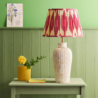 Albany table lamp in bone