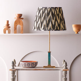 Ramsey table lamp in green