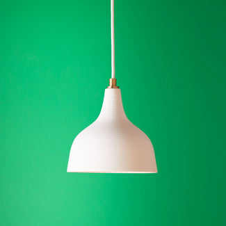 Monty pendant light in natural porcelain
